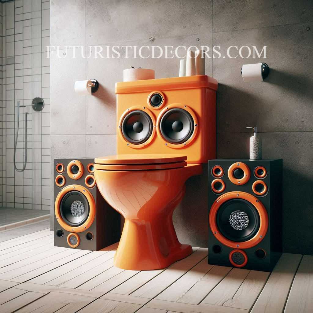 Speaker Toilet