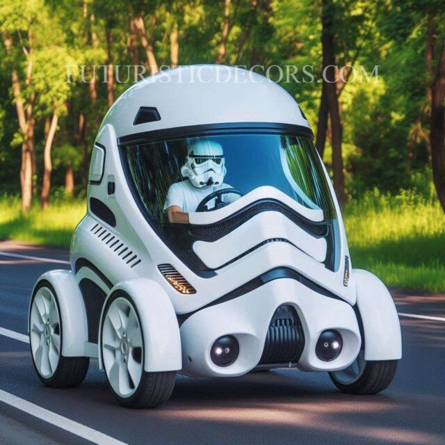 Stormtrooper Inspired Car