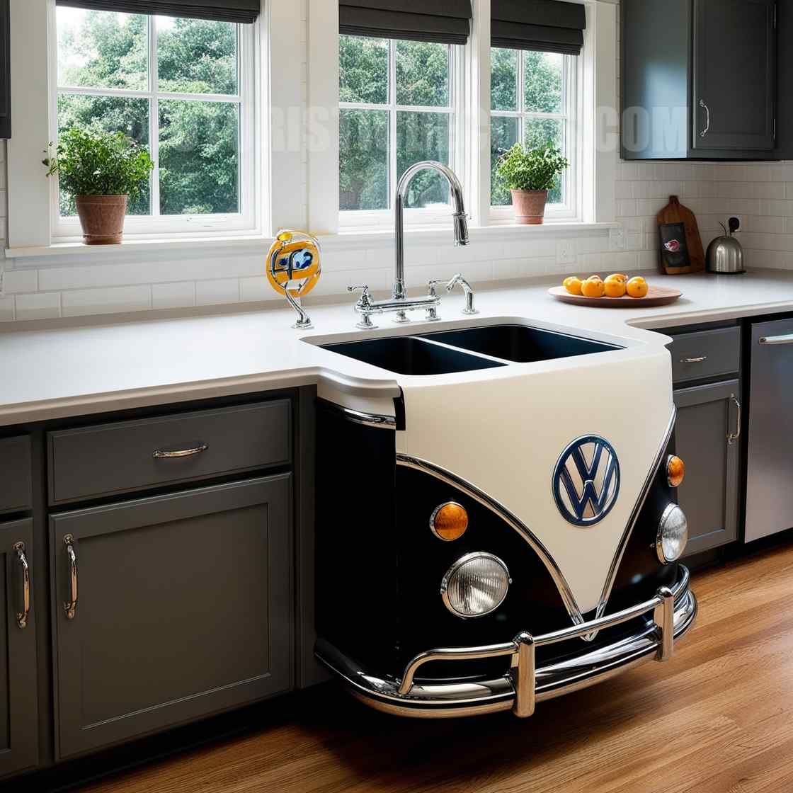 Volkswagen Bus Sink