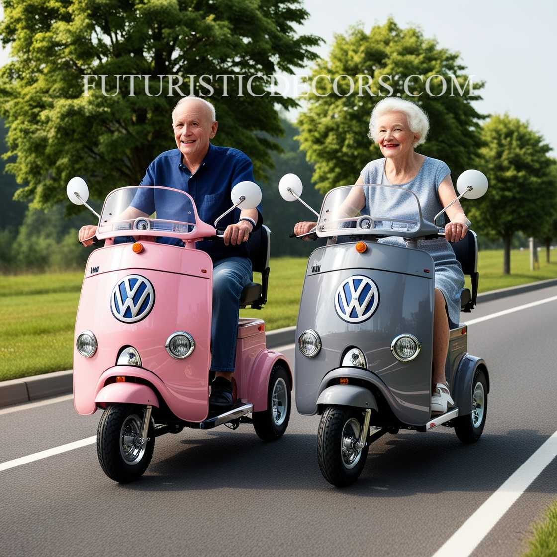 Volkswagen Hippy Van Mobility Scooter