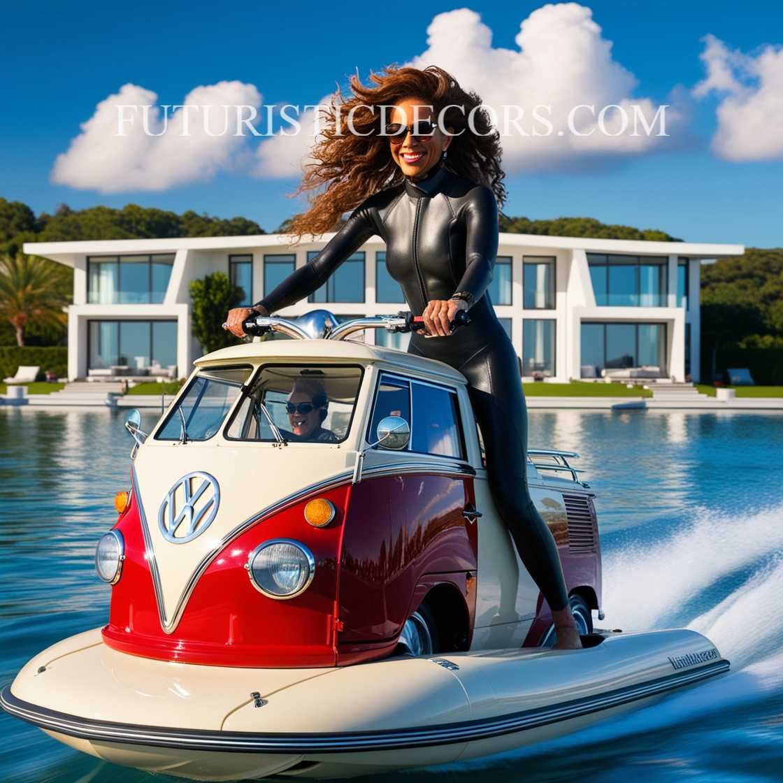 VW Bus Shaped Jet Ski