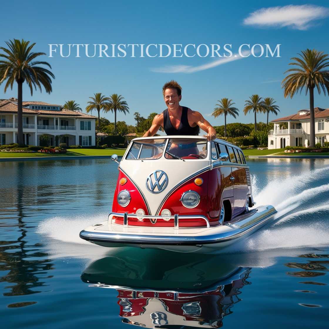 VW Bus Shaped Jet Ski