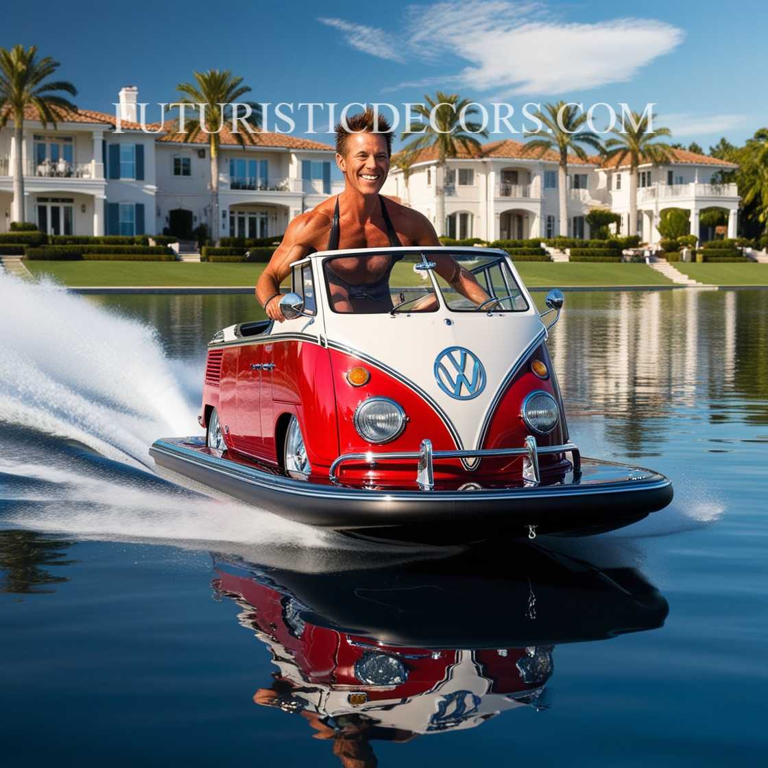 VW Bus Shaped Jet Ski