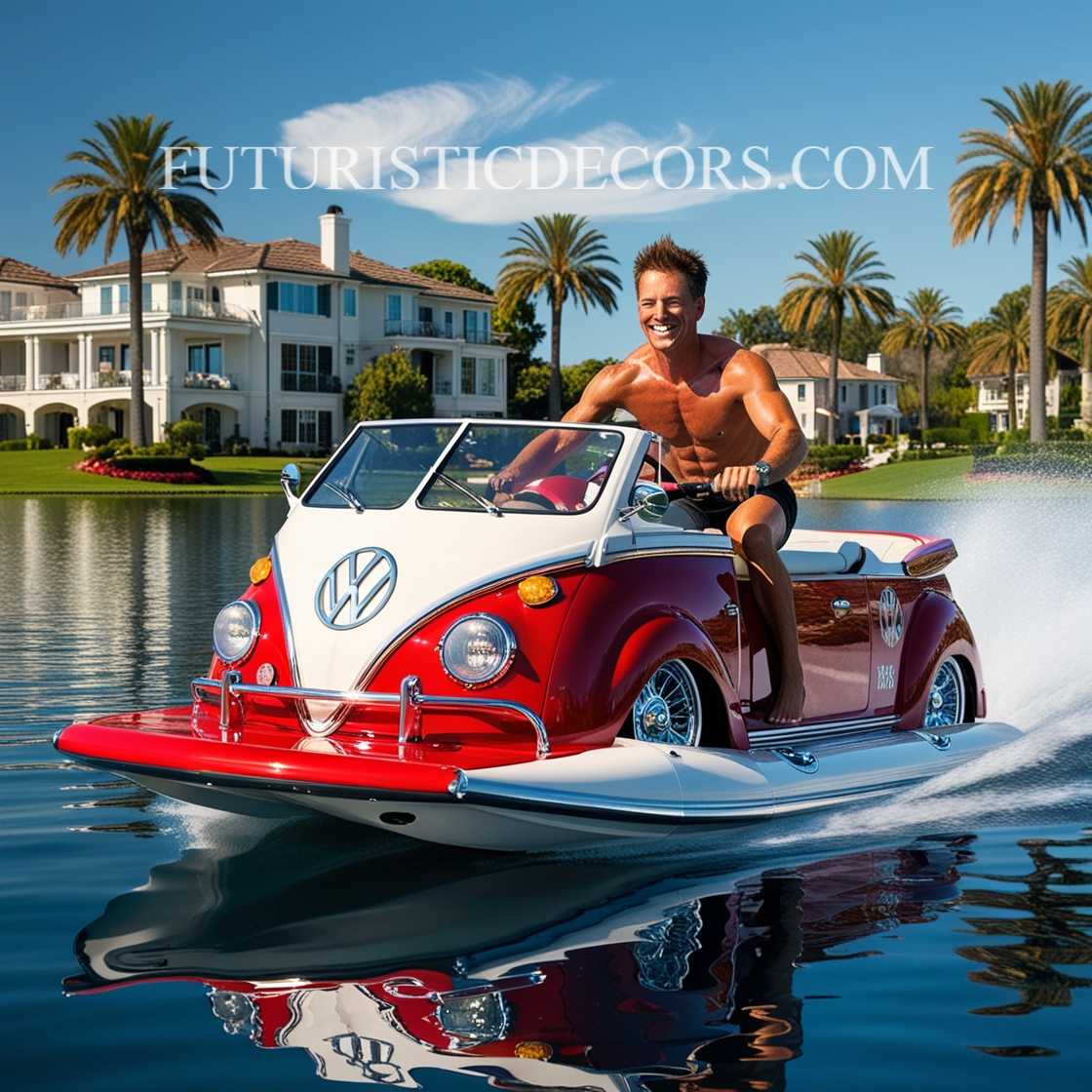 VW Bus Shaped Jet Ski