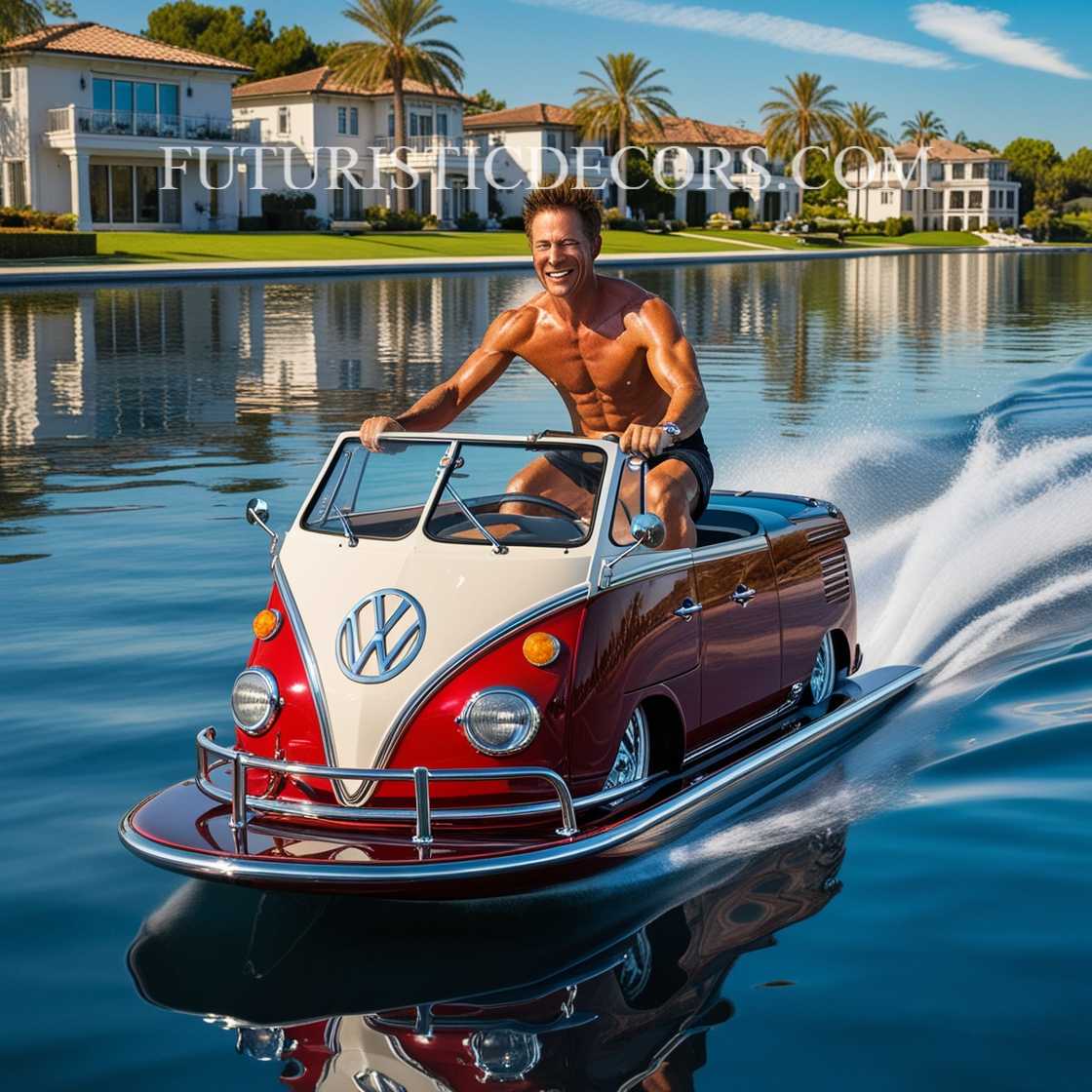 VW Bus Shaped Jet Ski