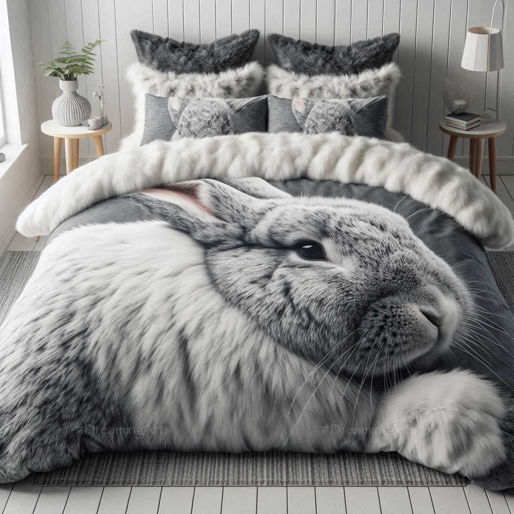 Animal-Themed Fur Blanket