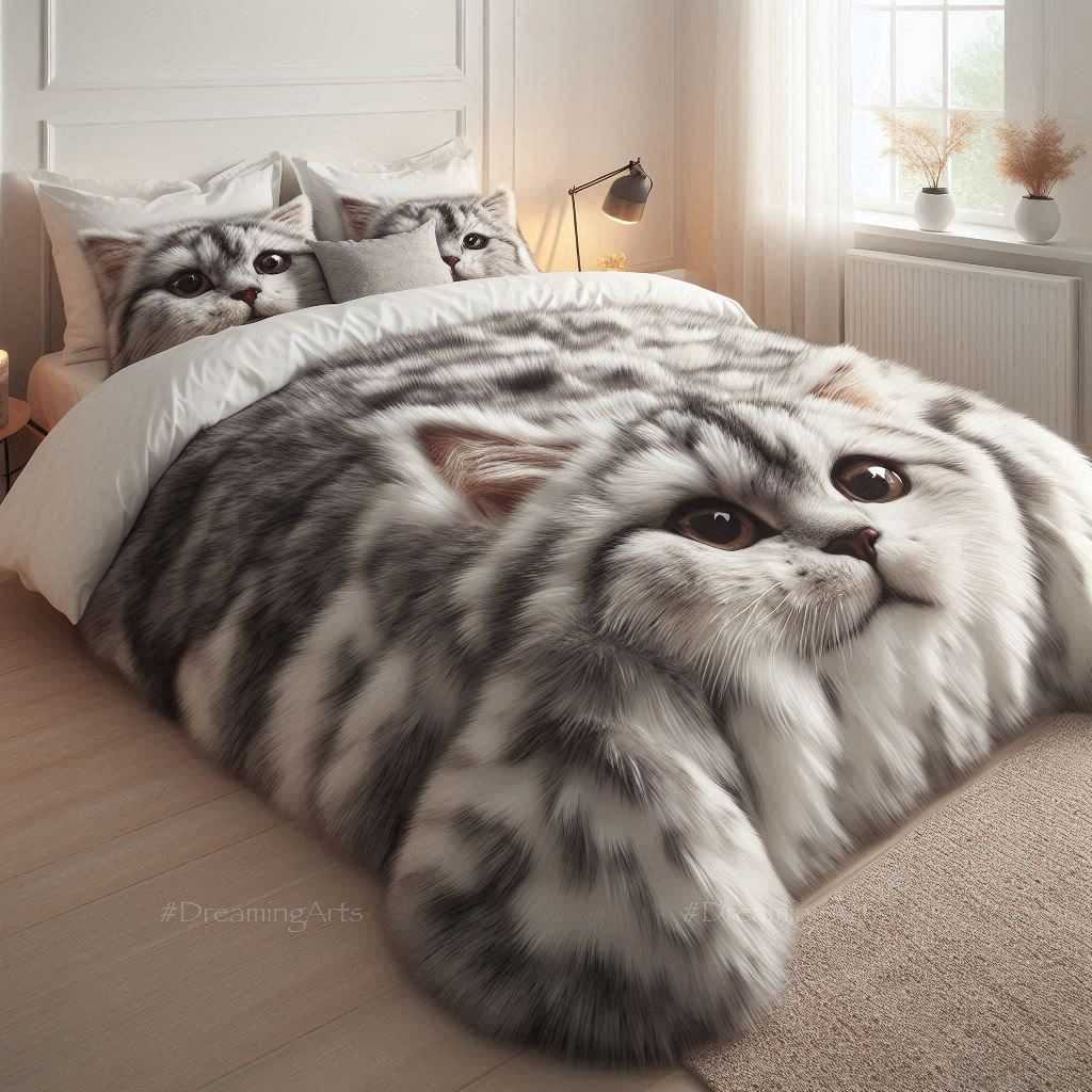 Animal-Themed Fur Blanket