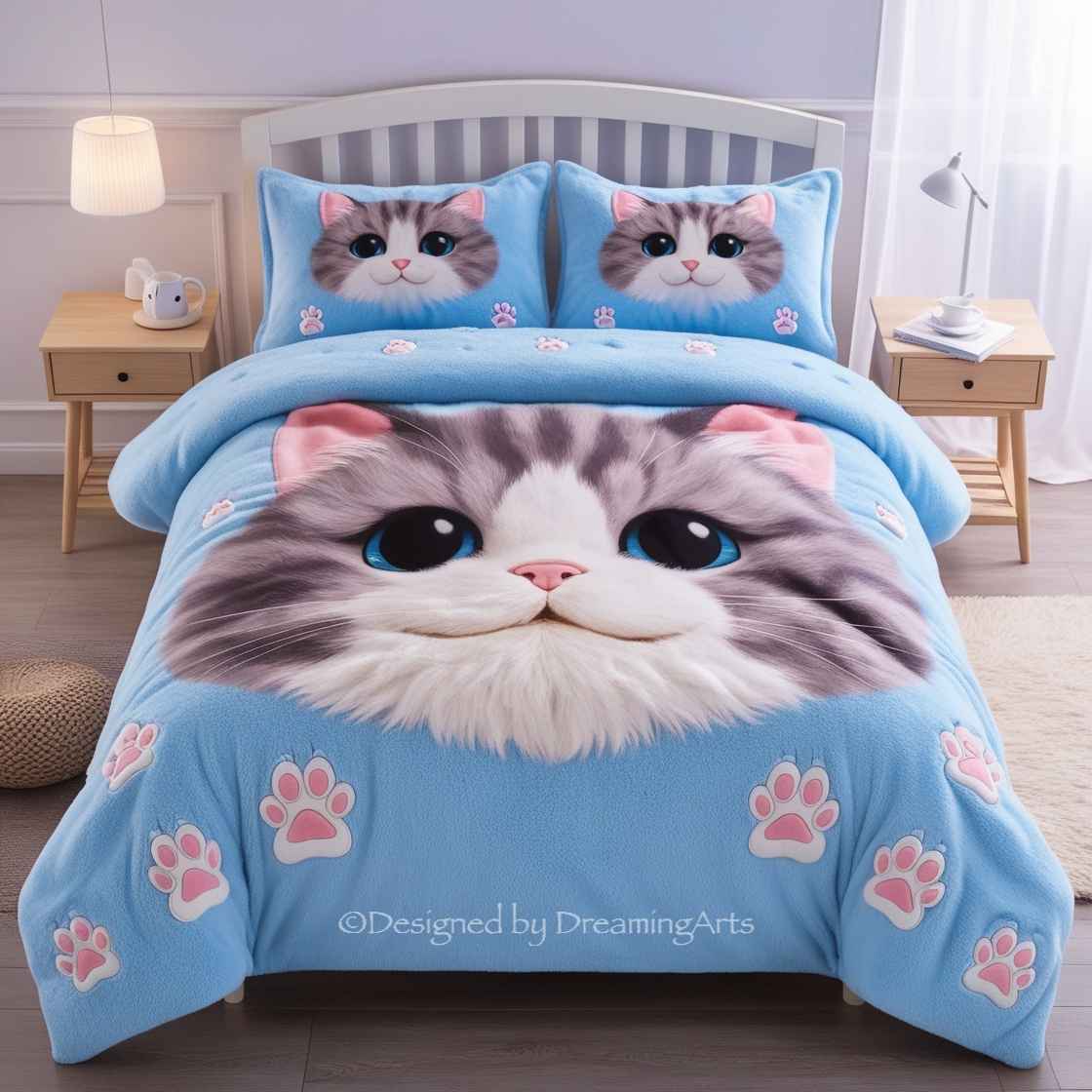 Bedcover Cat