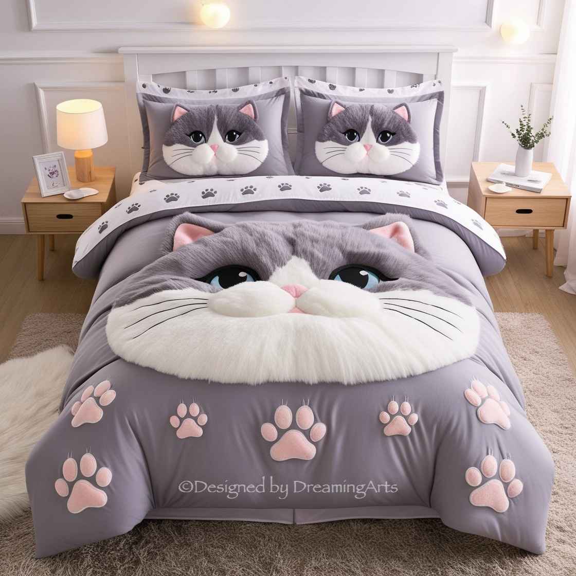 Bedcover Cat