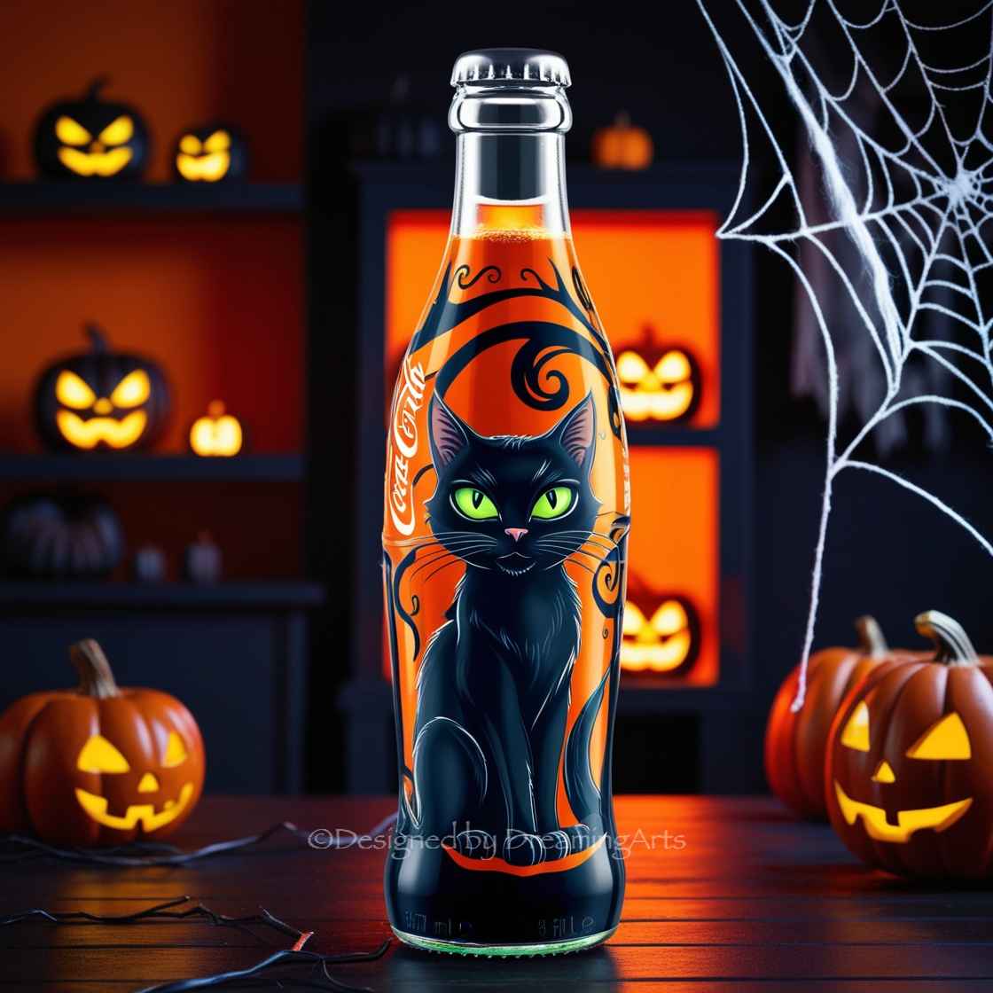 Black Cat Coca Cola