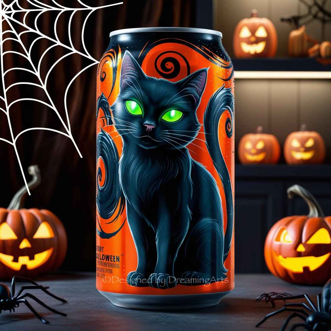 Black Cat Coca Cola