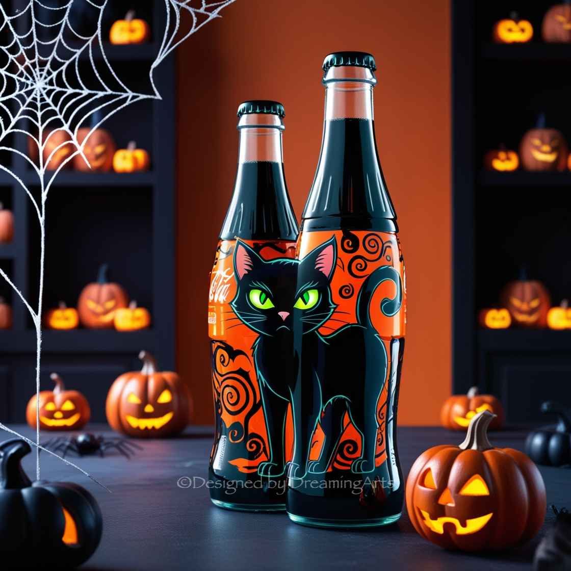 Black Cat Coca Cola