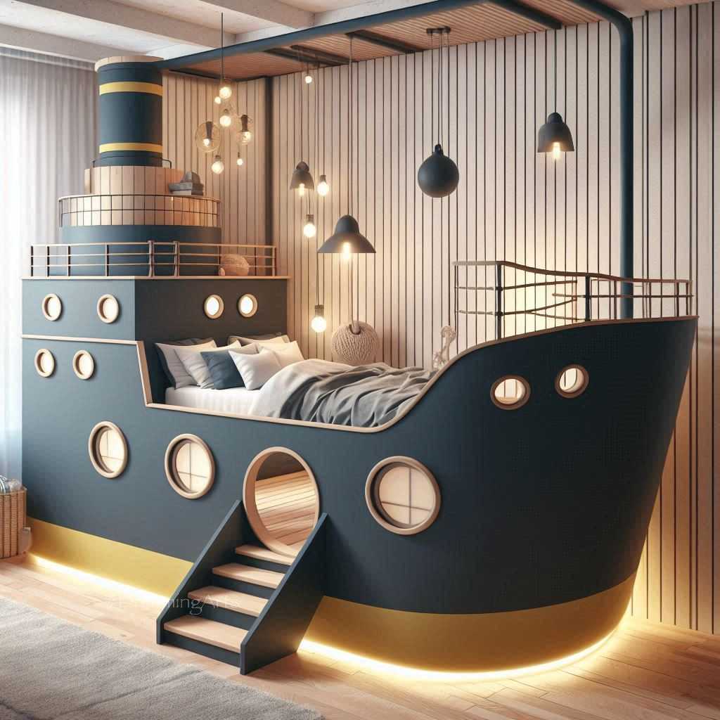 Cargo Ship Bed