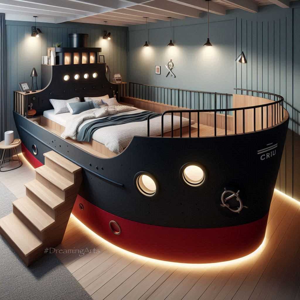 Cargo Ship Bed