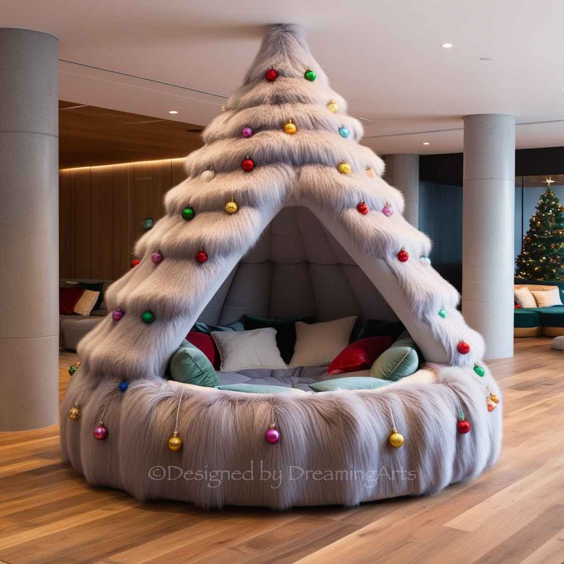 Christmas Tree Lounging Den