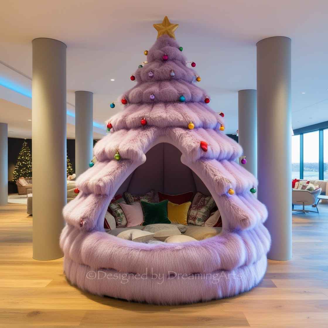 Christmas Tree Lounging Den