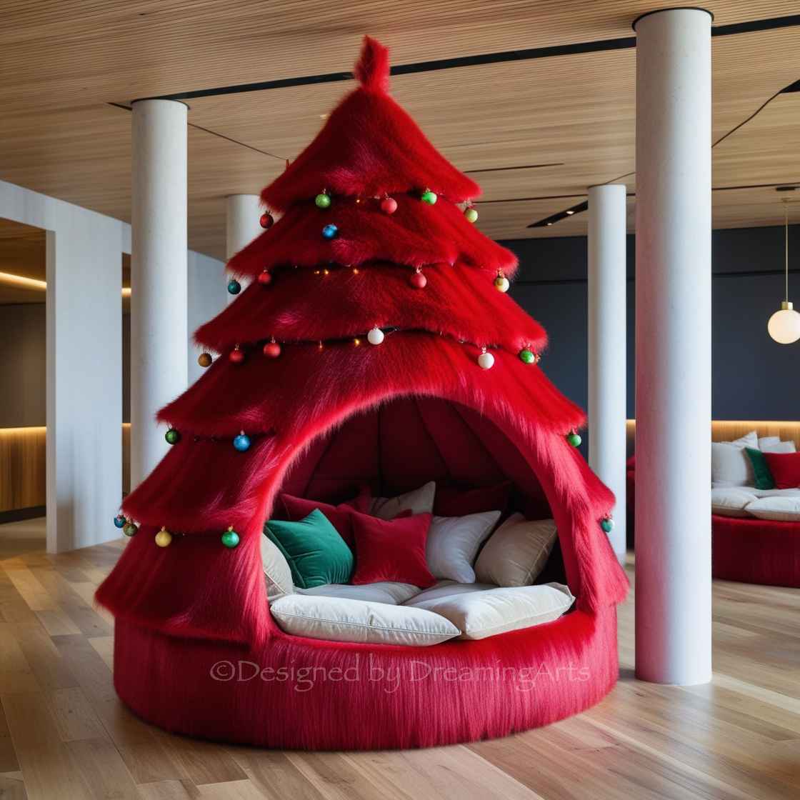 Christmas Tree Lounging Den