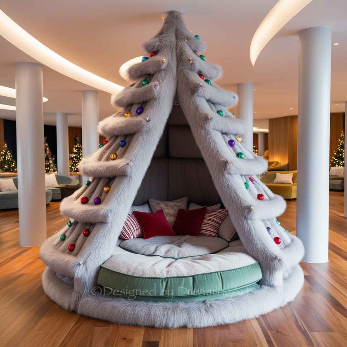 Christmas Tree Lounging Den