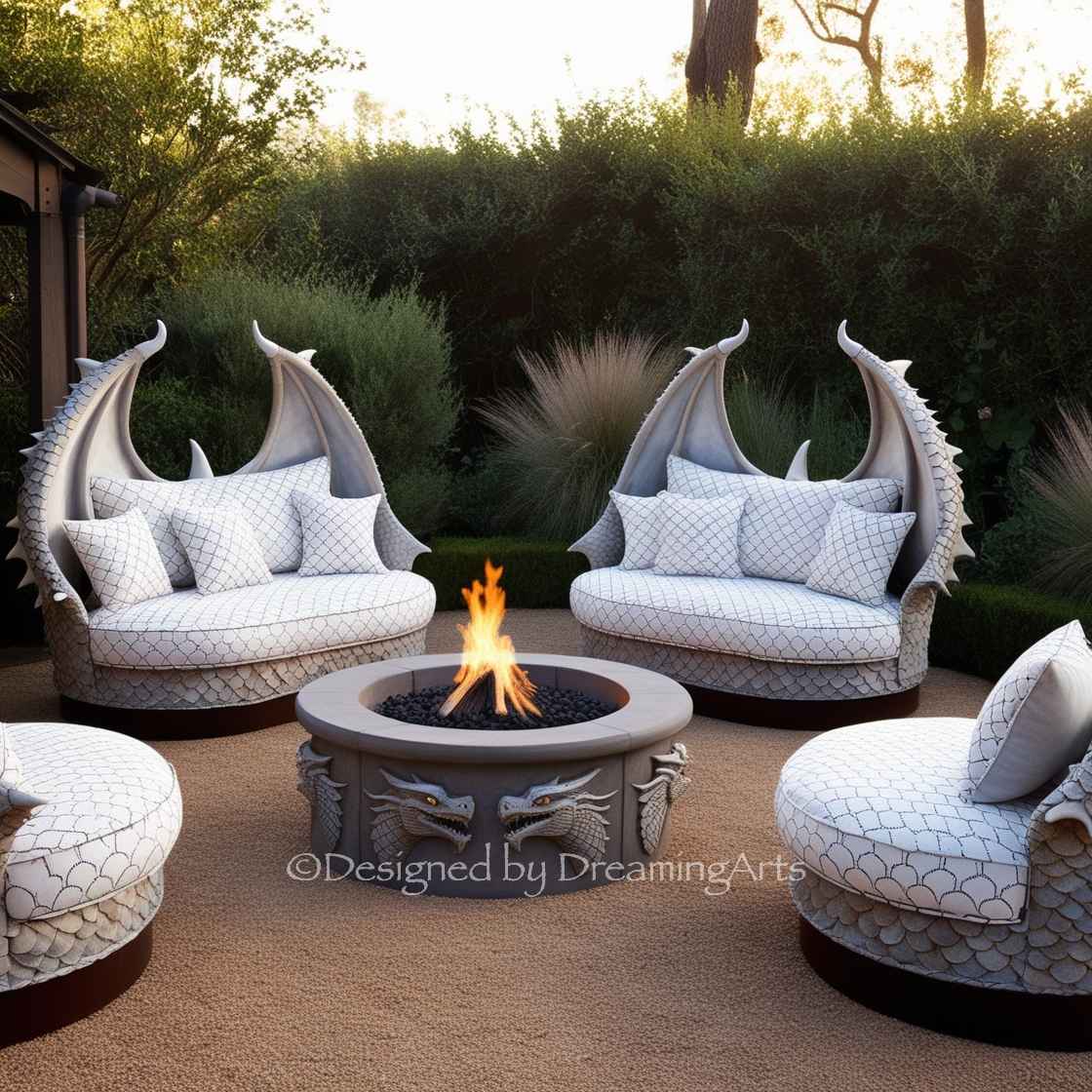 Dragon Fire Pit Patio Sets