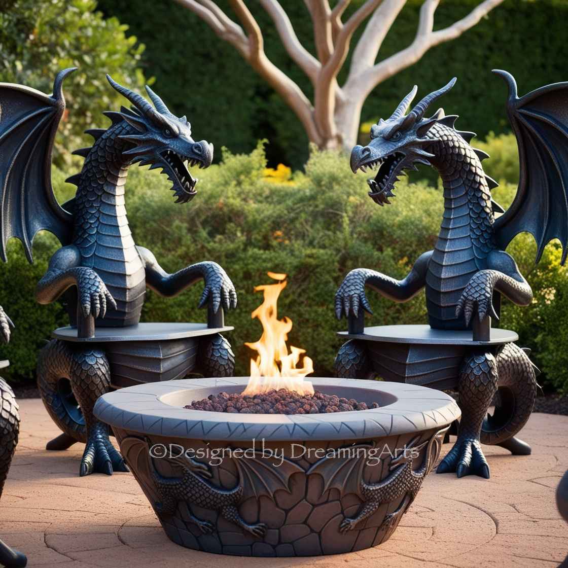 Dragon Fire Pit Patio Sets