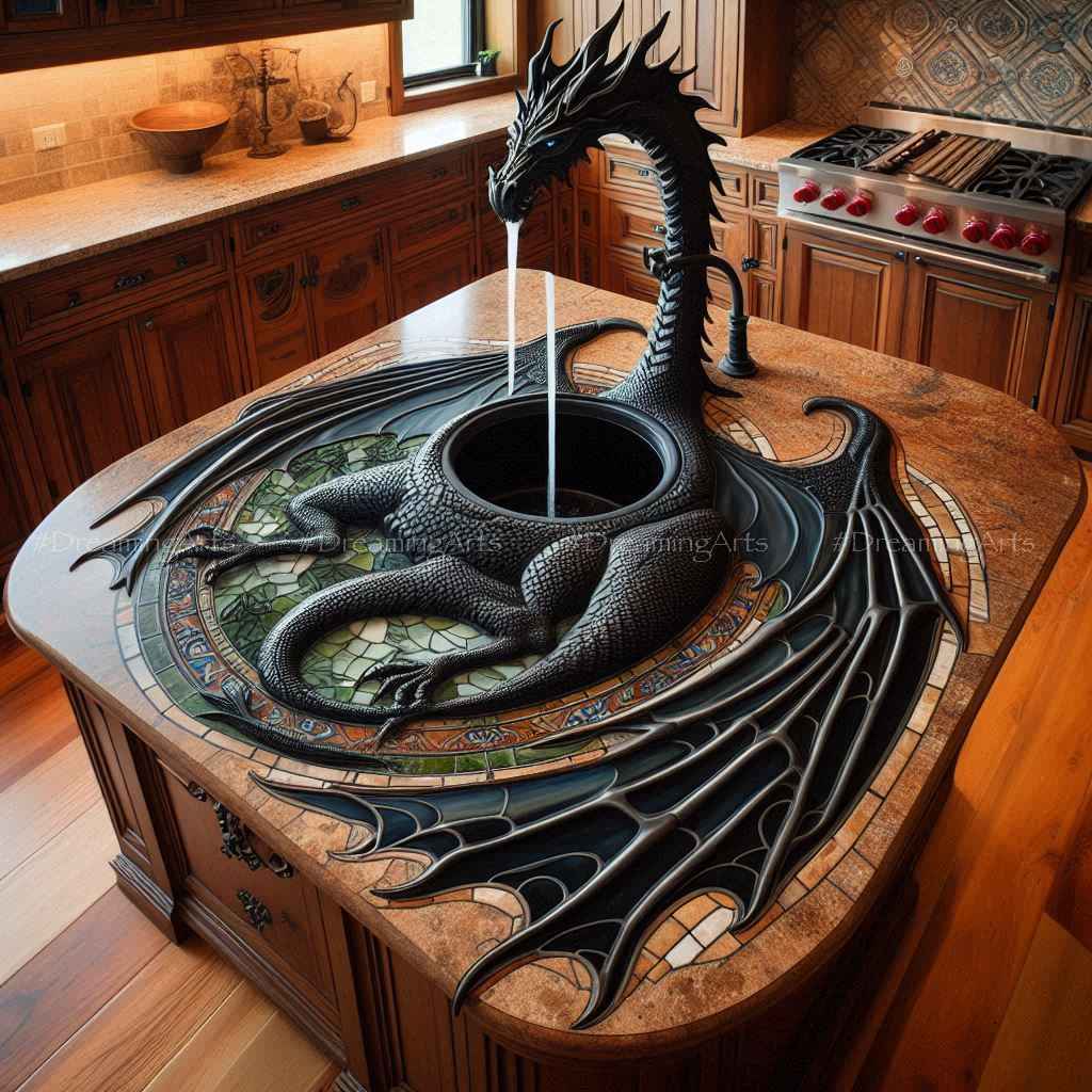 Dragon Kitchen Islands