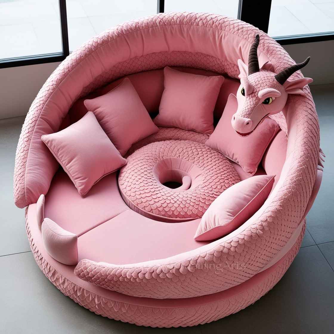 Dragon Shaped Lounger