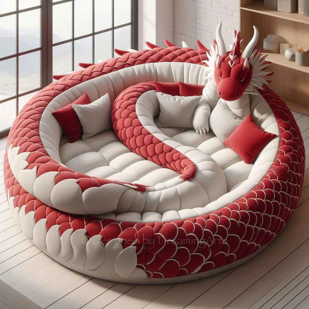 Dragon Shaped Lounger