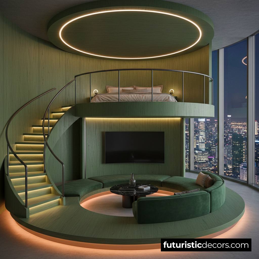 Elevated Loft Beds for Studio Apartments: Space-Saving Elegance Elevated Loft Beds