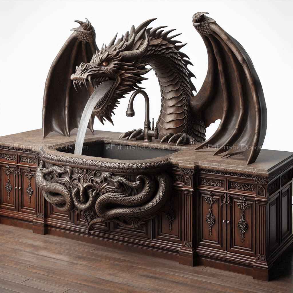 Dragon Kitchen Island