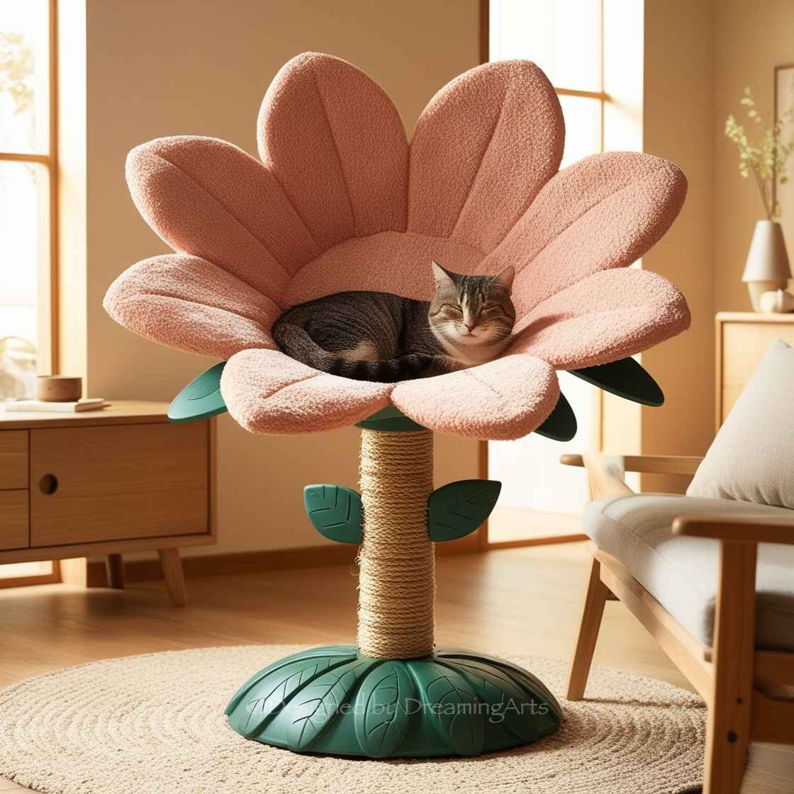 Flower Shaped Cat Tree