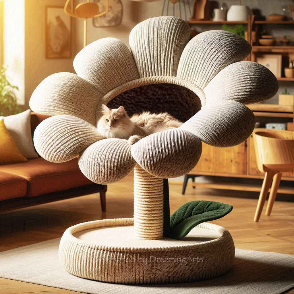 Flower Shaped Cat Tree