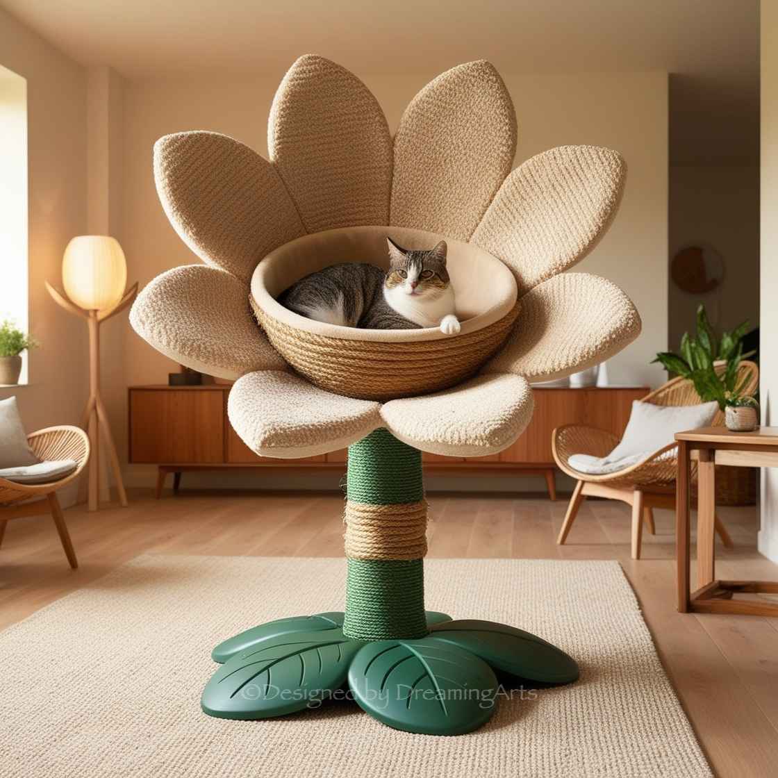 Flower Shaped Cat Tree