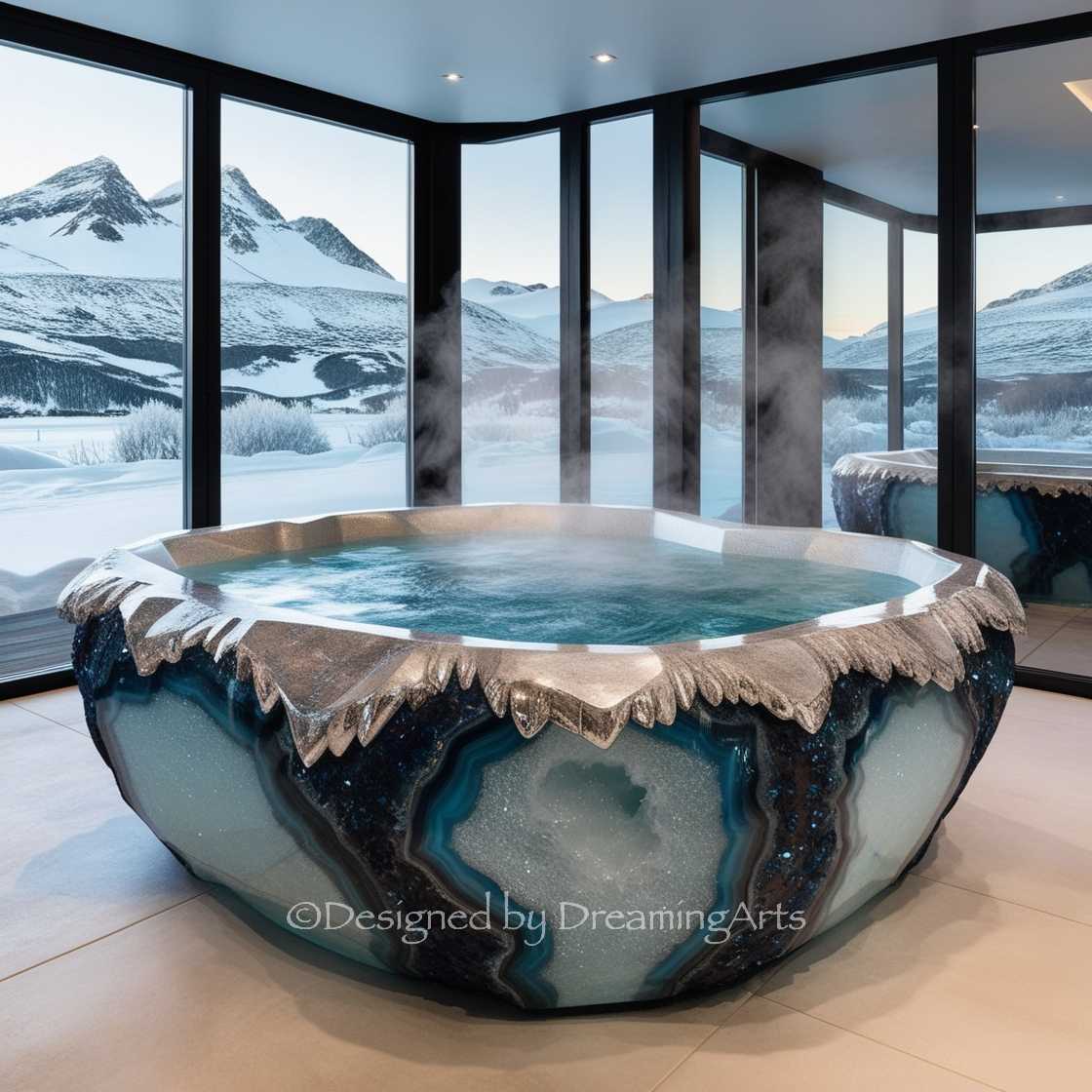 Gem And Crystal Bathtubs