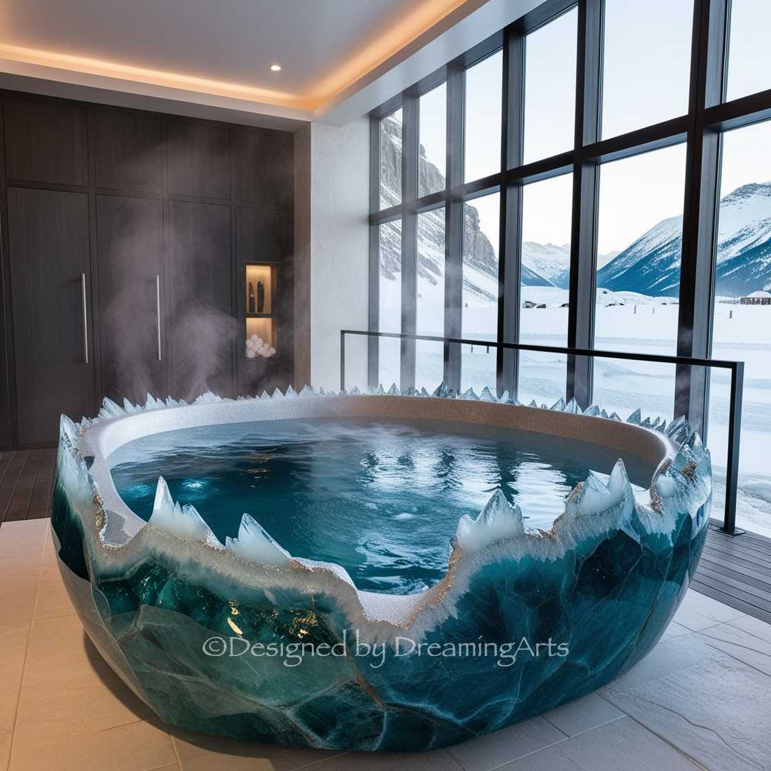 Gem And Crystal Bathtubs