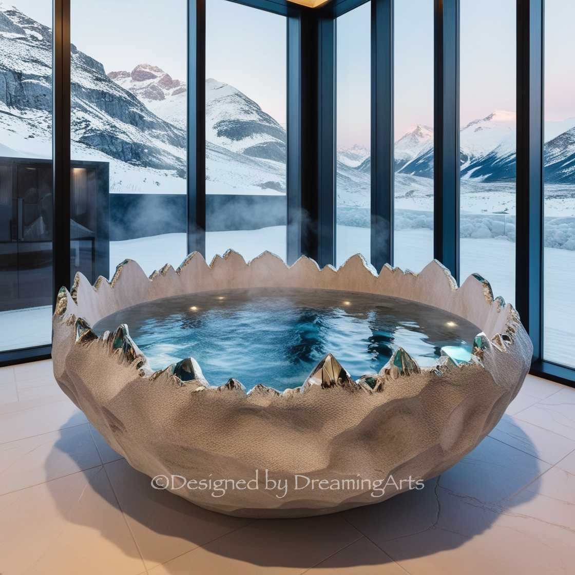 Gem And Crystal Bathtubs