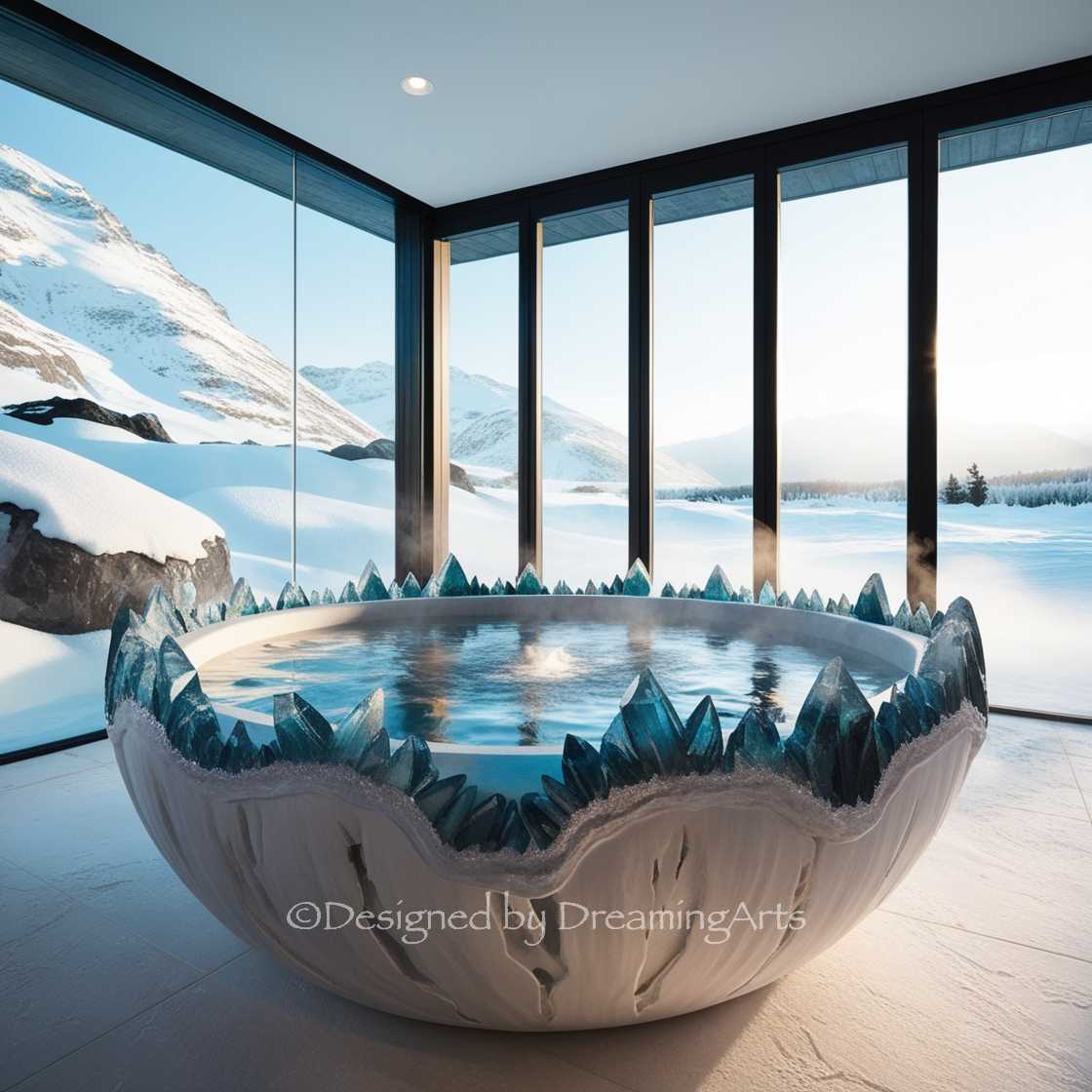 Gem And Crystal Bathtubs