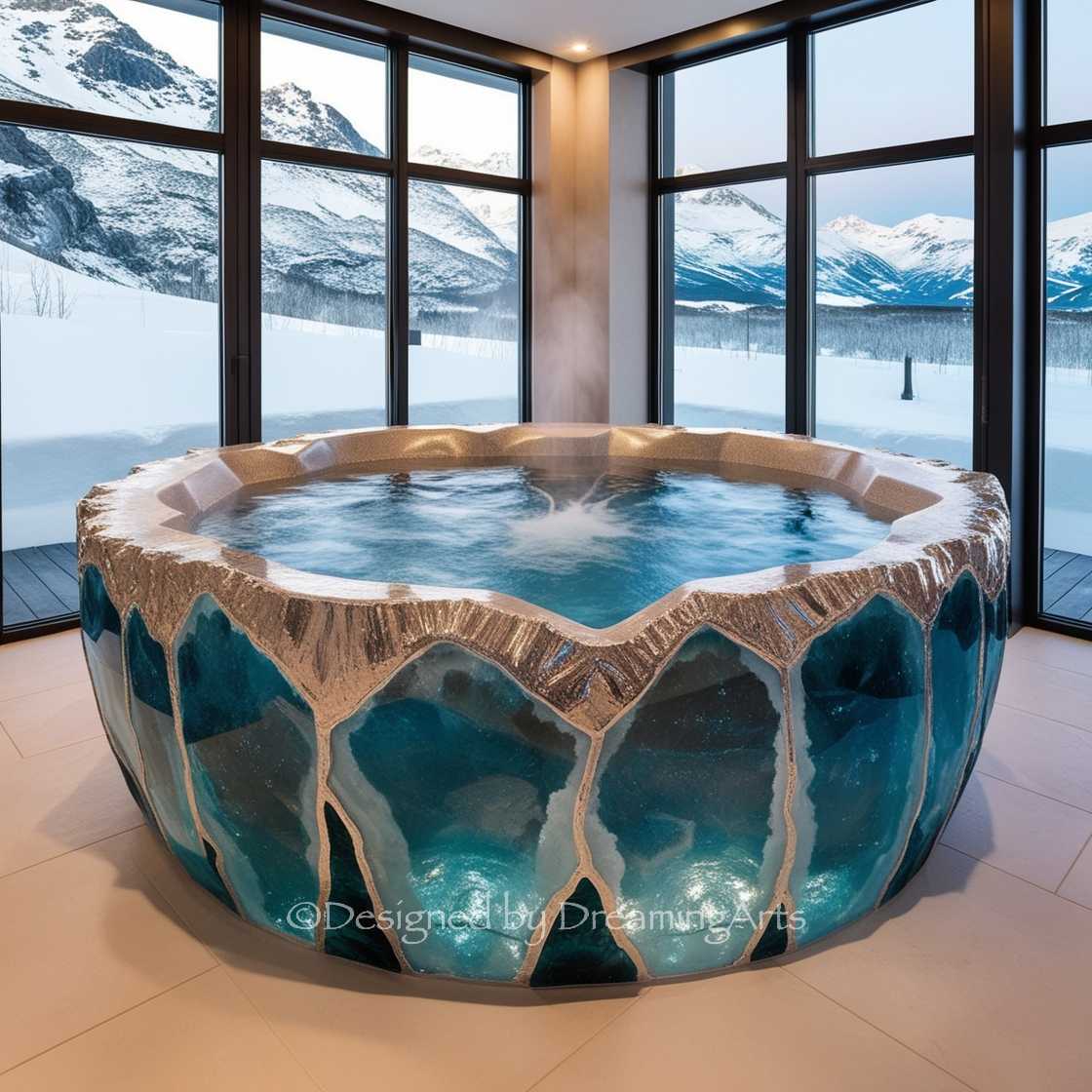 Gem And Crystal Bathtubs