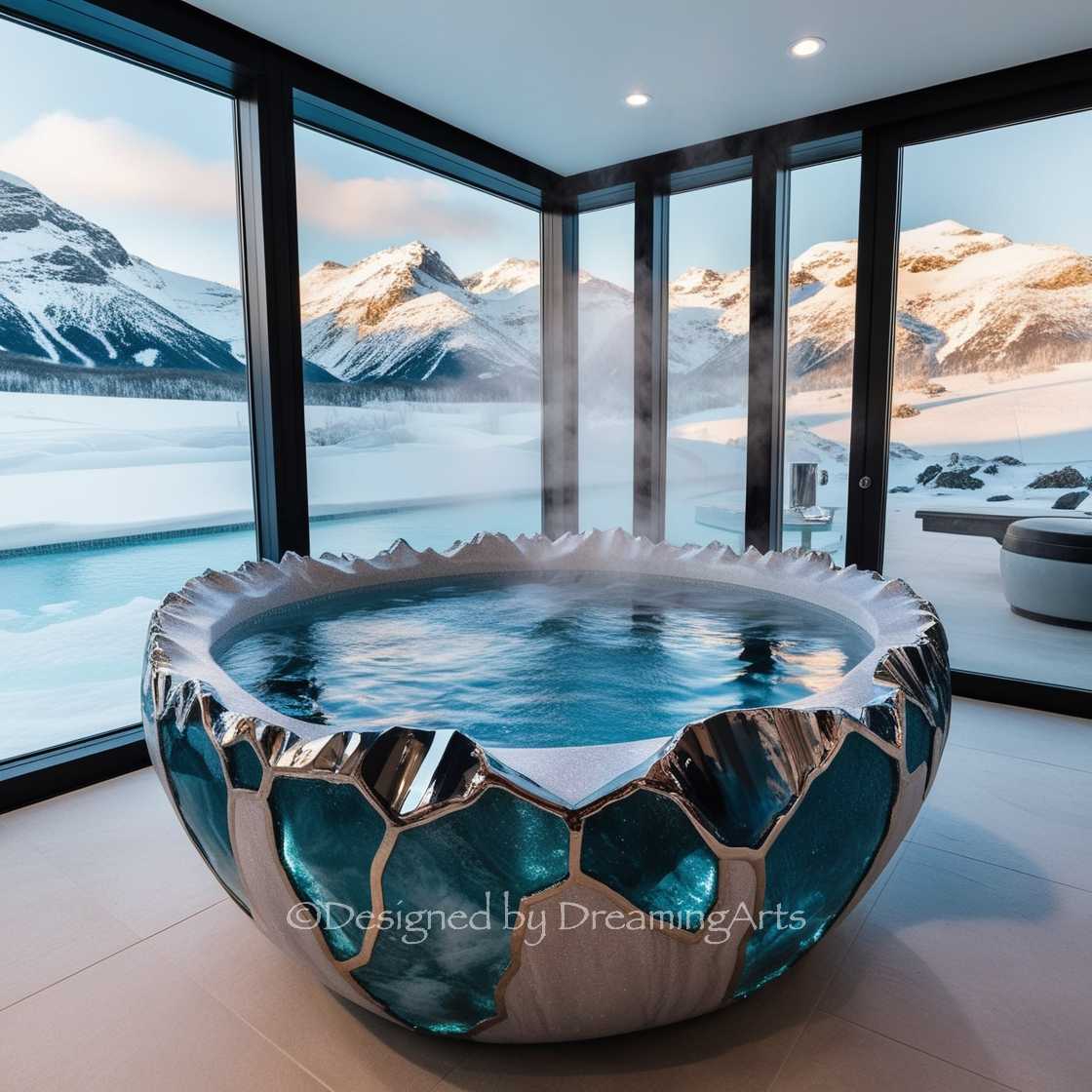 Gem And Crystal Bathtubs