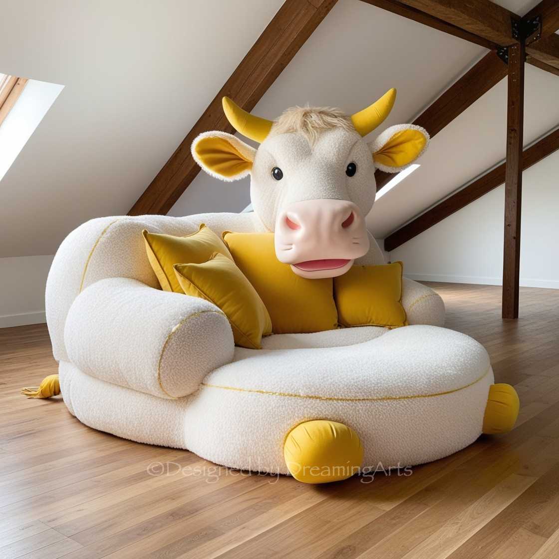 Giant Cow Lounger