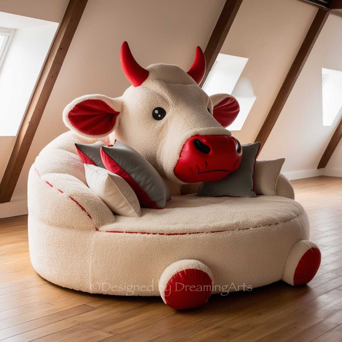 Giant Cow Lounger