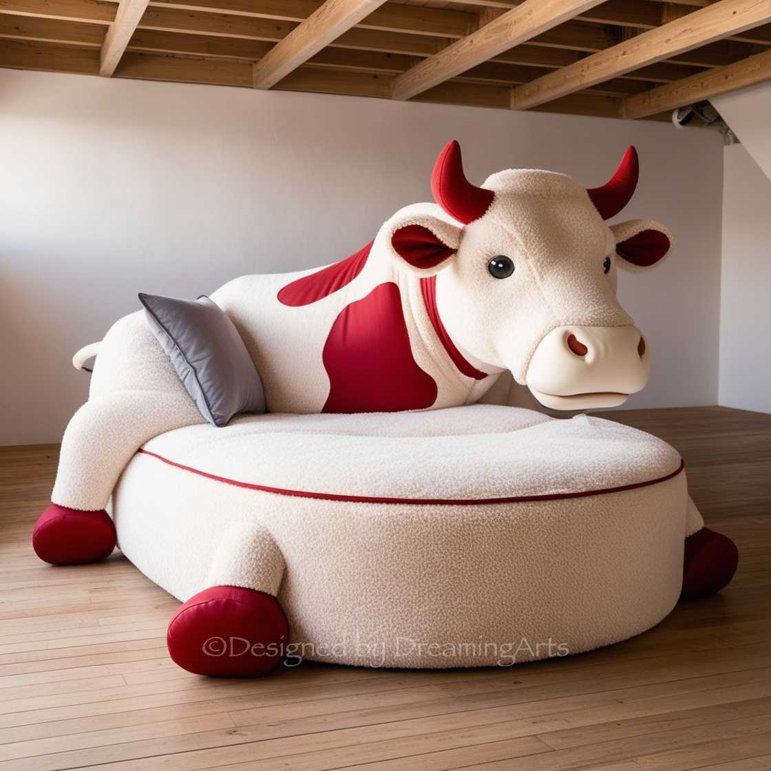 Giant Cow Lounger