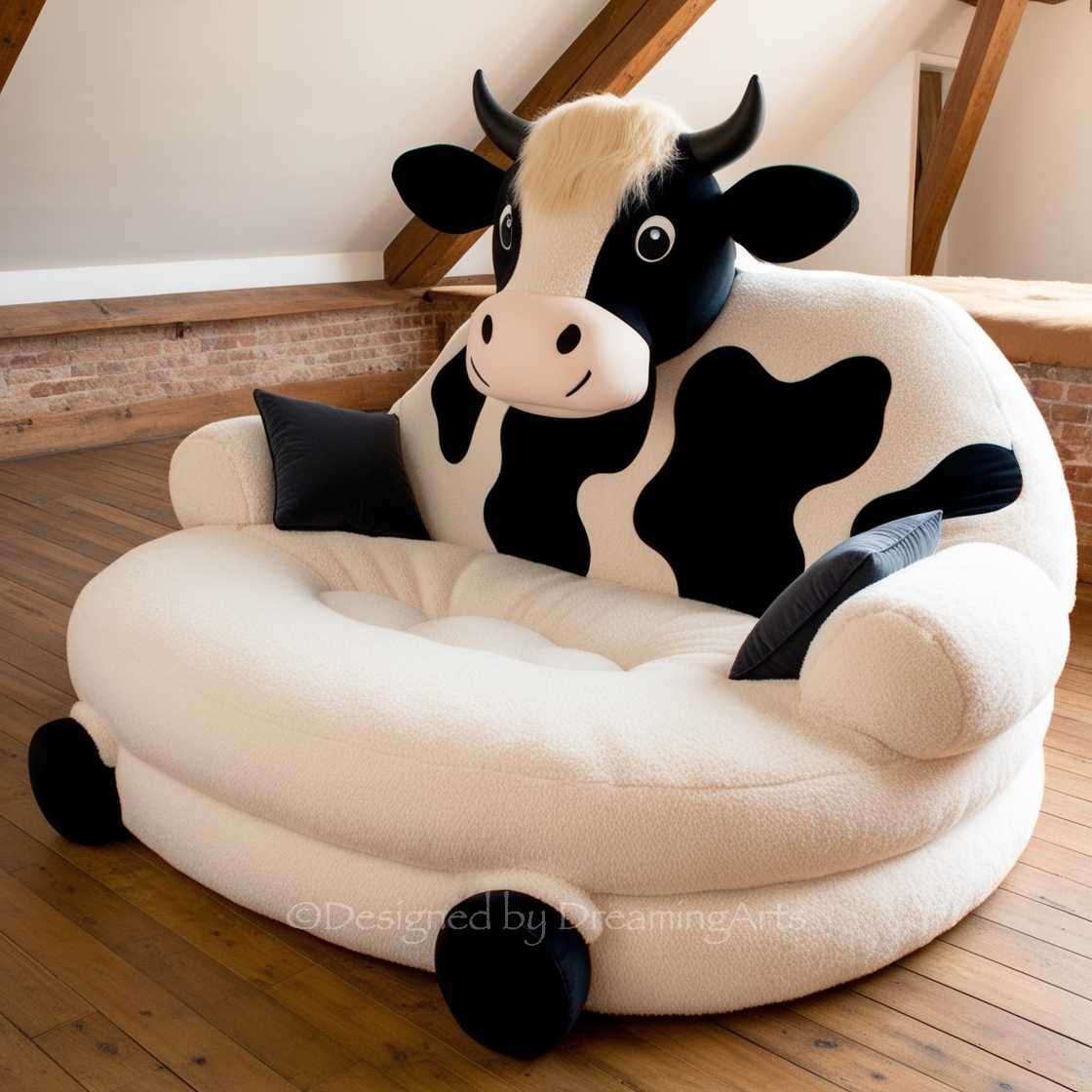 Giant Cow Lounger