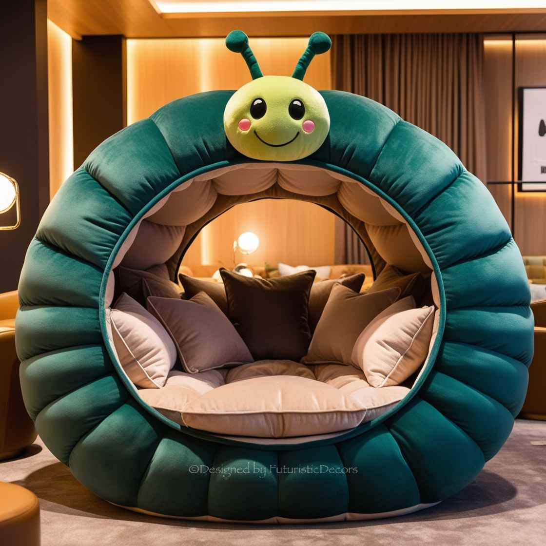 Giant caterpillar Lounger