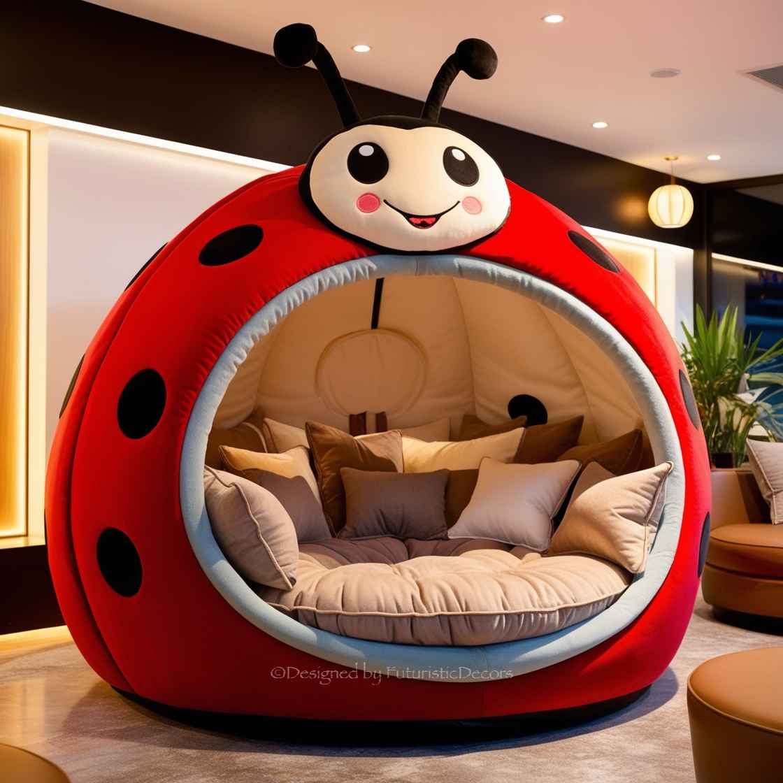 Giant ladybug Lounger