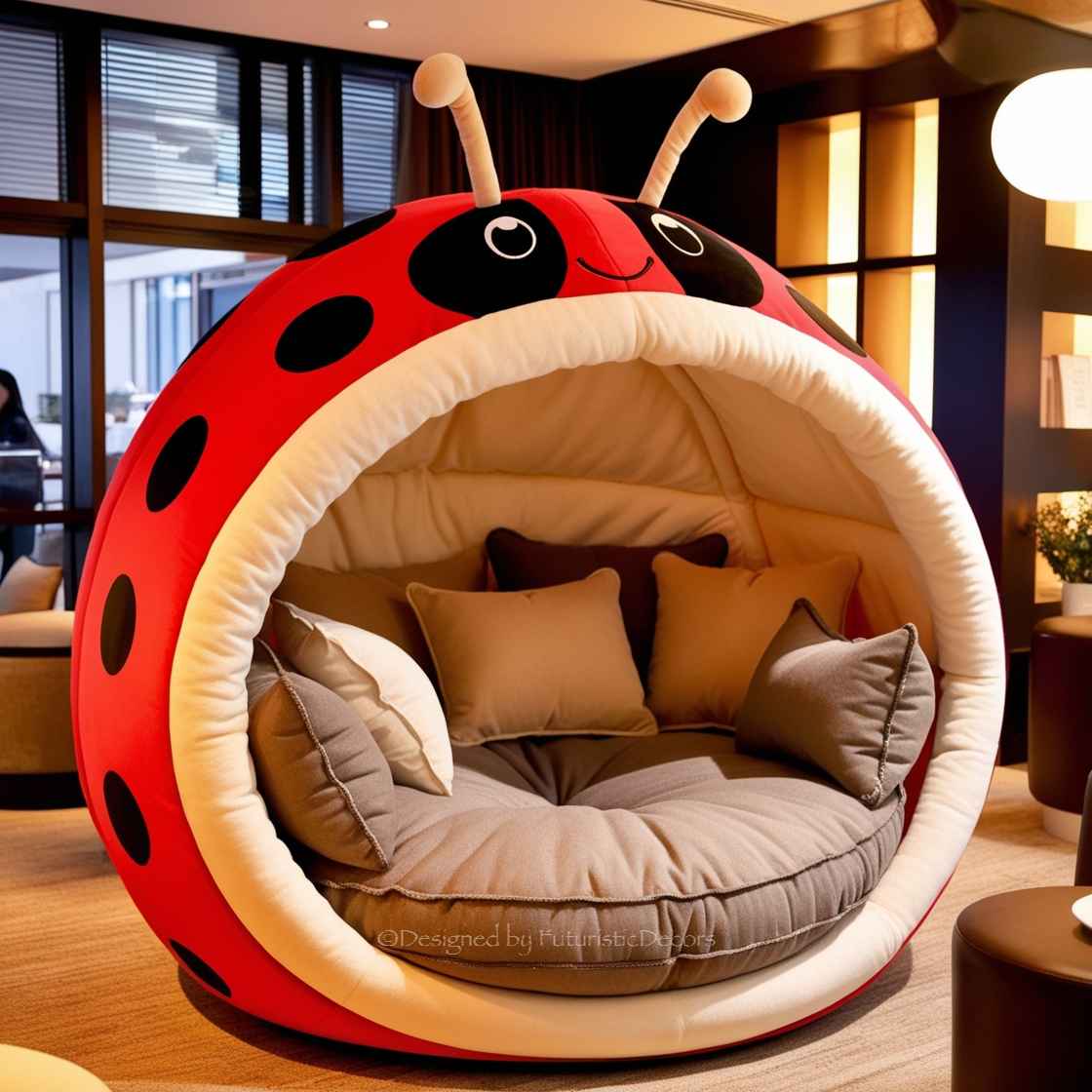 Giant ladybug Lounger