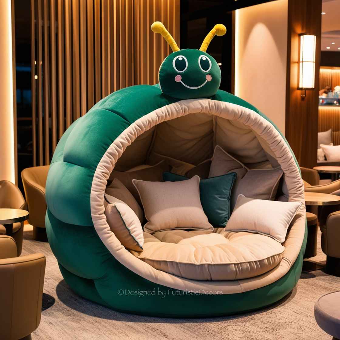 Giant caterpillar Lounger