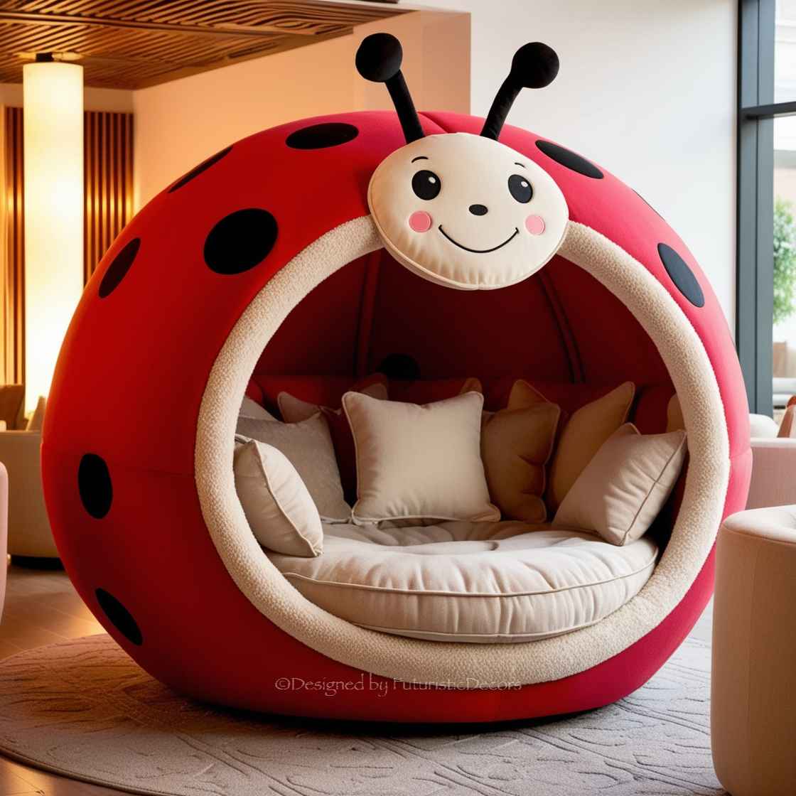 Giant ladybug Lounger