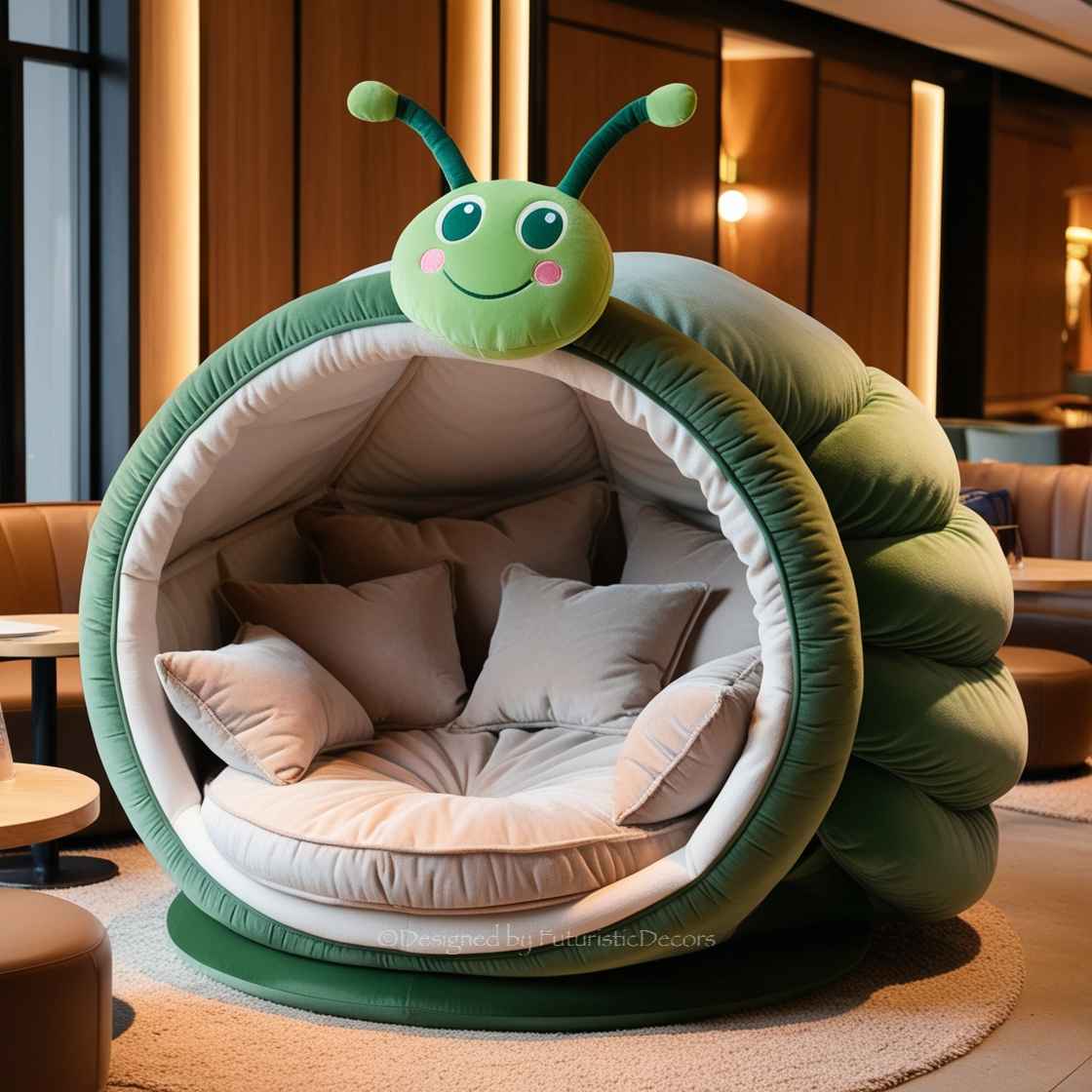 Giant caterpillar Lounger