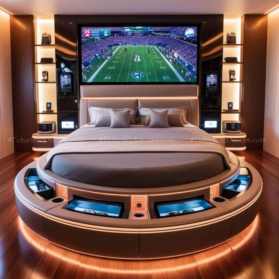 Giant TV Bed