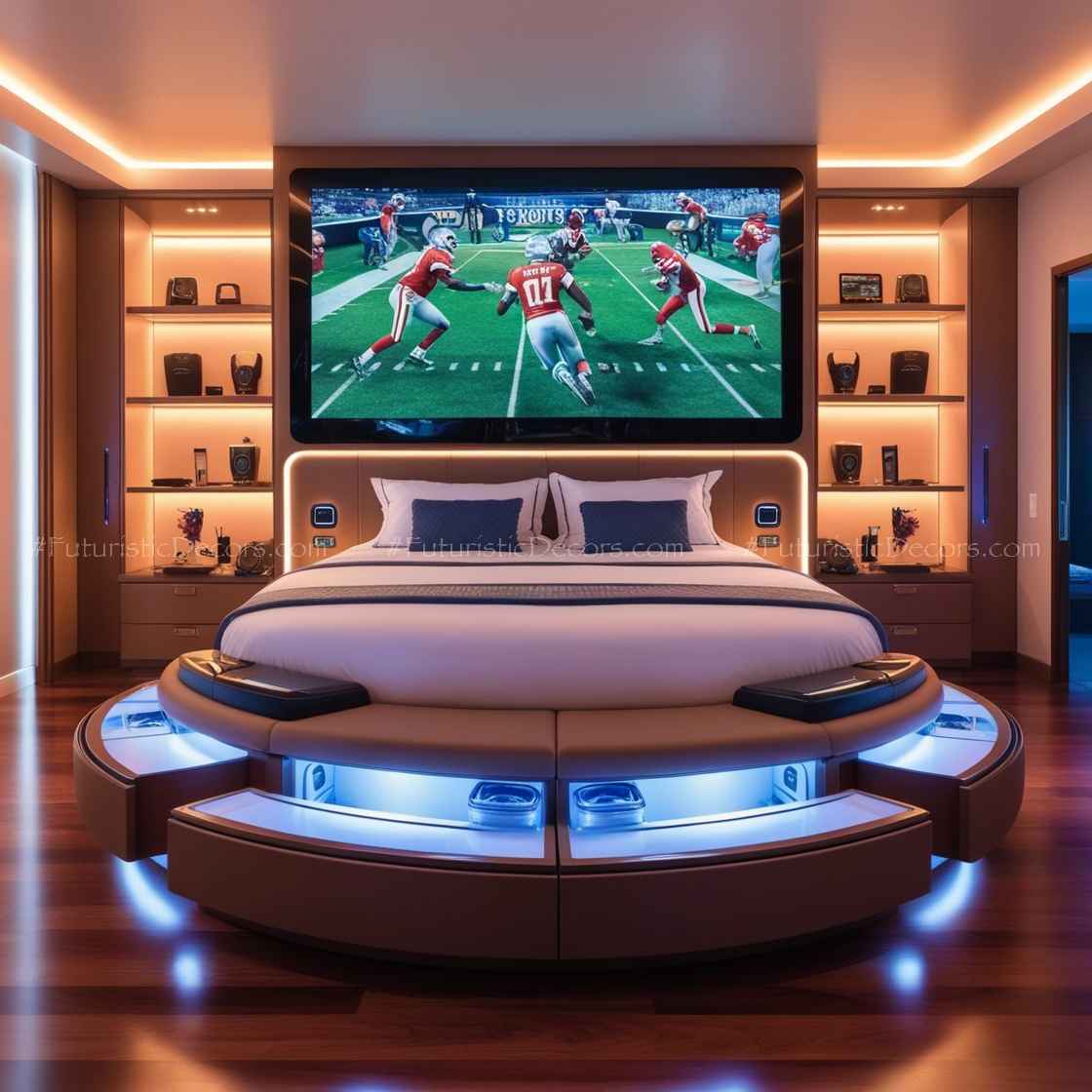 Giant TV Bed